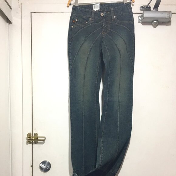 VINTAGE PARASUCO ERGONOMIC BOOT CUT JEANS SIZE 24 - Picture 5 of 13